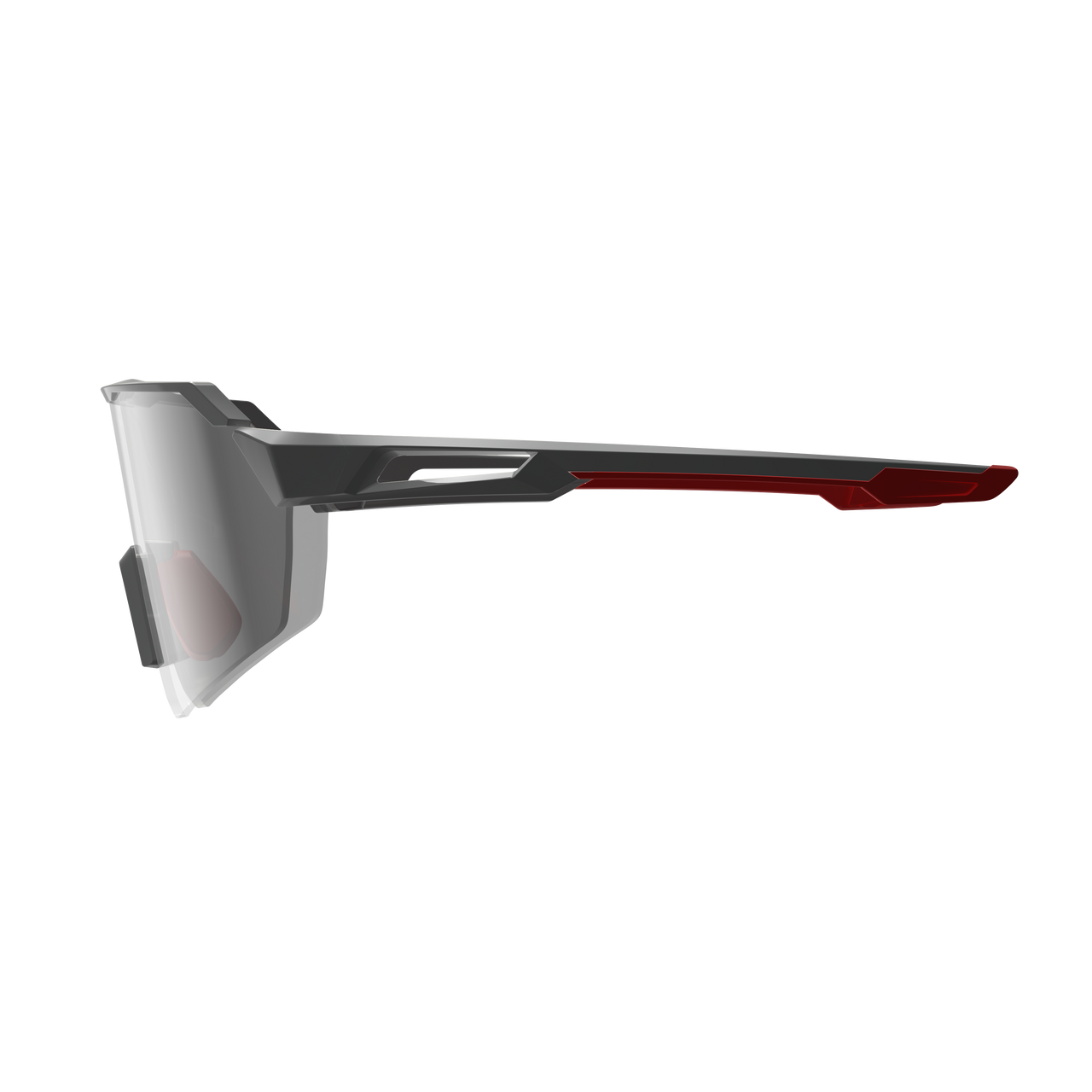 Occhiali LEATT RIDEVIZ Lite Satin Grey IRIZ Argento 17VLT