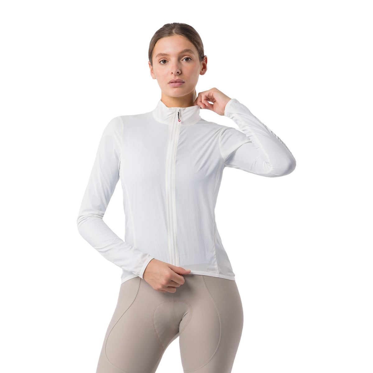 Giacca CASTELLI Transition Air da donna avorio – vista frontale