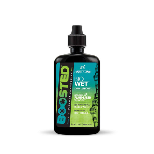 Lubrificante per catena FINISH LINE BOOSTED™ BIO WET (120 ml)