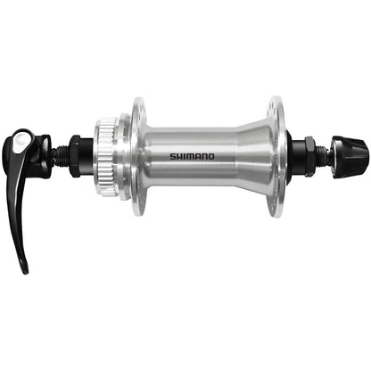 Mozzo Anteriore SHIMANO CUES HB-QC400 - Edizione Polished Silver