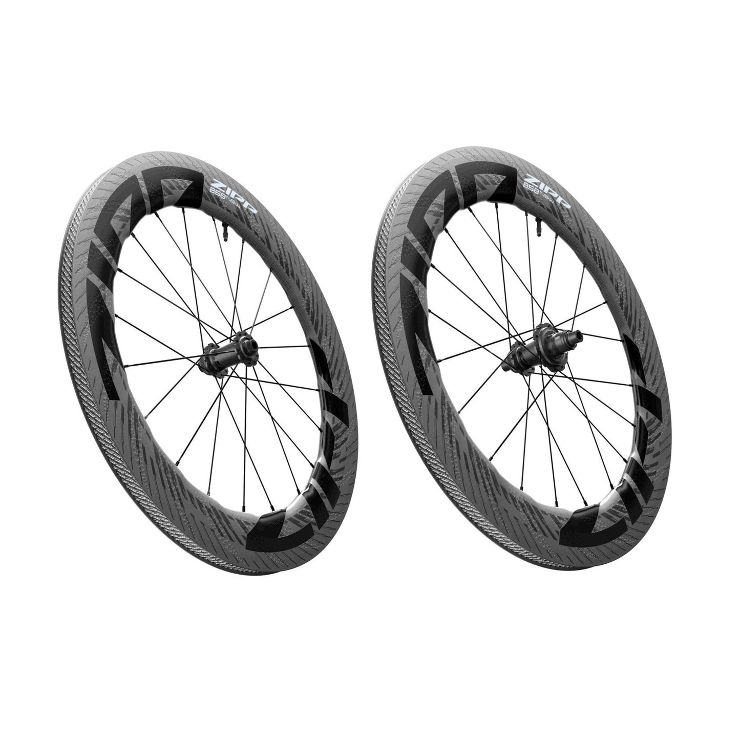 Set di ruote ZIPP 858 NSW DISC Tubeless Ready (Center Lock)