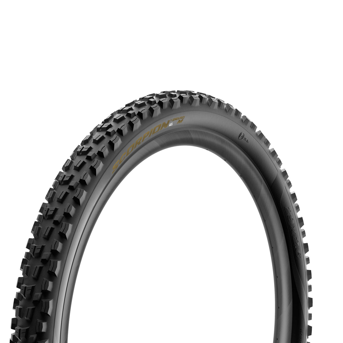 Copertone PIRELLI SCORPION ENDURO M COLOUR EDITION 29x2.40 HardWall Tubeless Ready pieghevole nero/oro