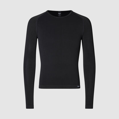 Maglia intima a maniche lunghe GRIPGRAB PACR SPRING AUTUMN SEAMLESS nera