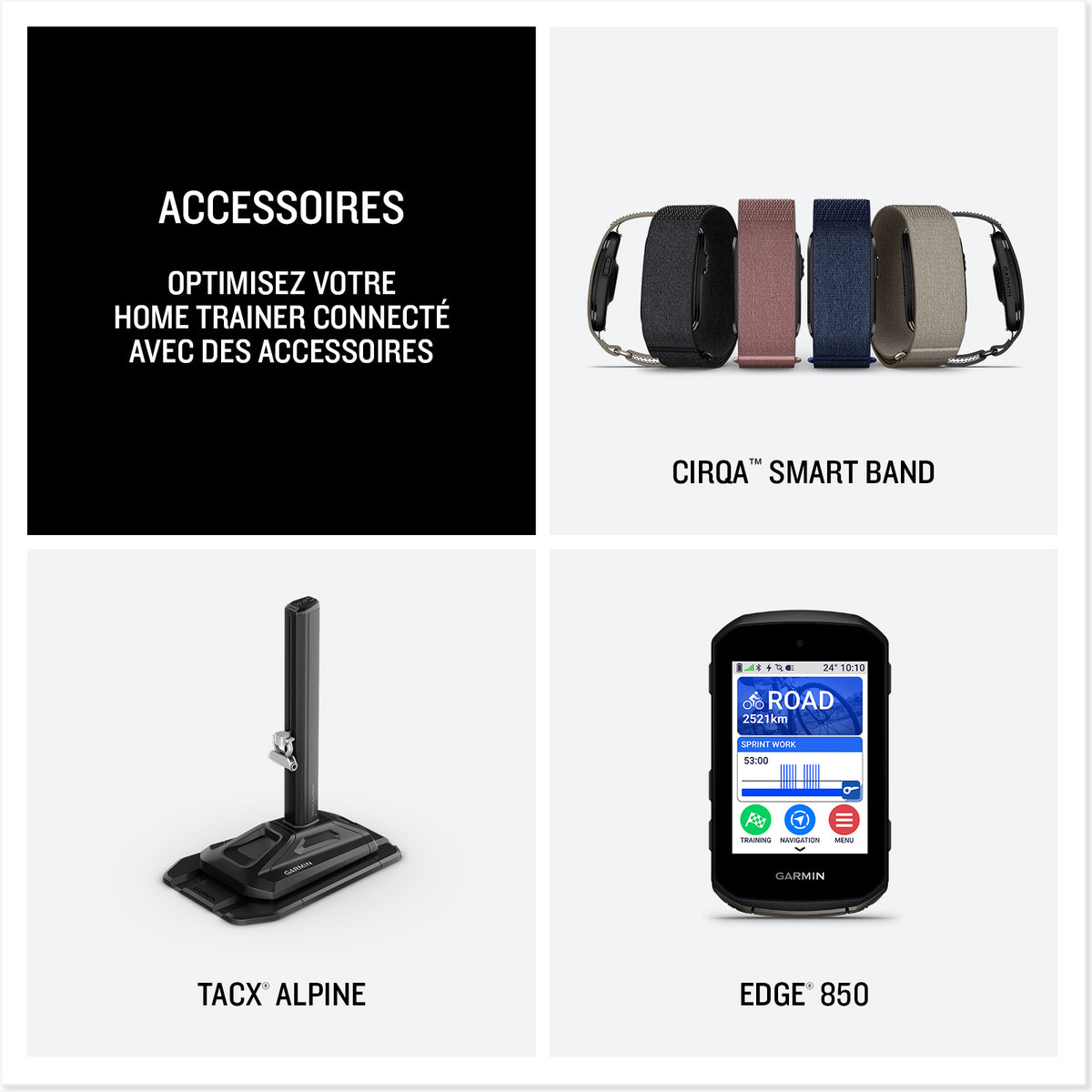 Rullo per allenamento TACX NEO 2T SMART T2875 Versione COG&CLICK