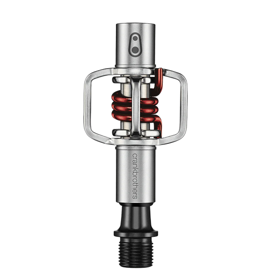 CRANKBROTHERS EGG BEATER 1 Pedali Argento/Rosso