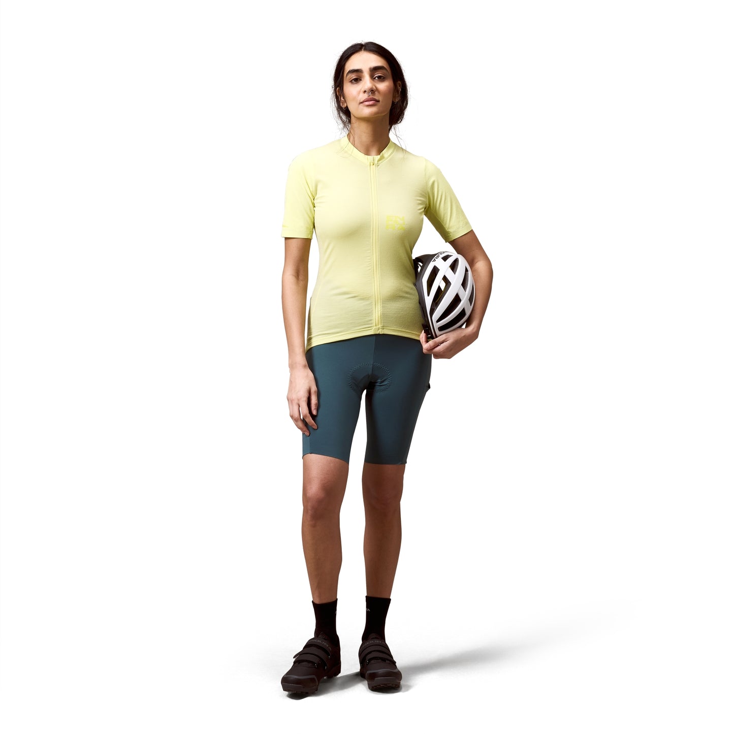 Maglia a maniche corte ENDURA ALLTRACK RIDE Donna Giallo