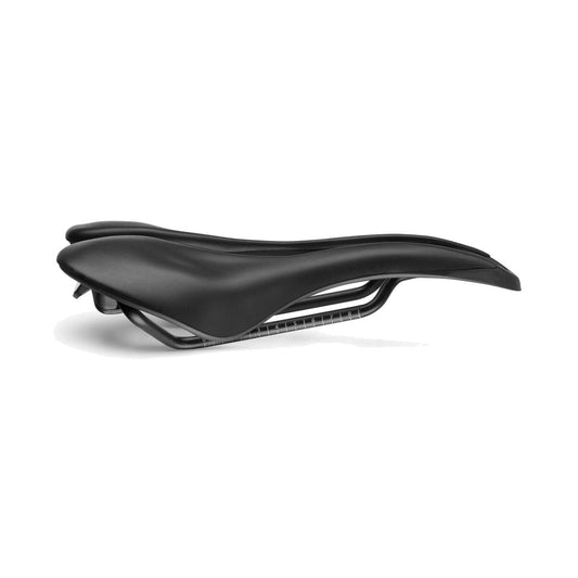 Sella SMP EVO20C Larghezza 140mm Rotaie Inox Nera