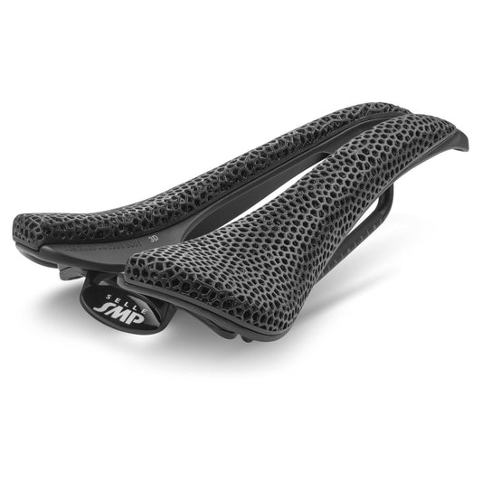 SMP EVO 3D Sella in acciaio inox Rails nero