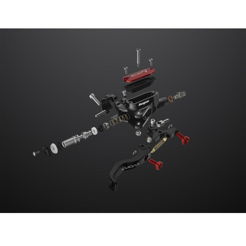 HOPE TECH 4 EVO TR4 freno anteriore Nero/Nero