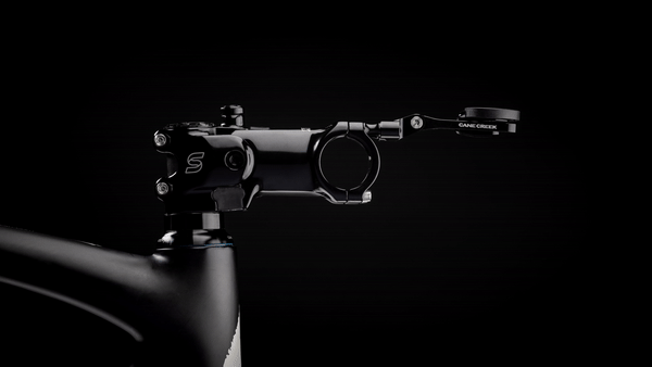 Attacco manubrio per GPS GARMIN/WAHOO CANE CREEK Nero