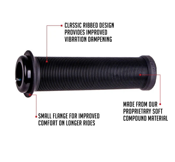 ODI LONGNECK V2.1 Manopole Lock-on 135 mm Nero