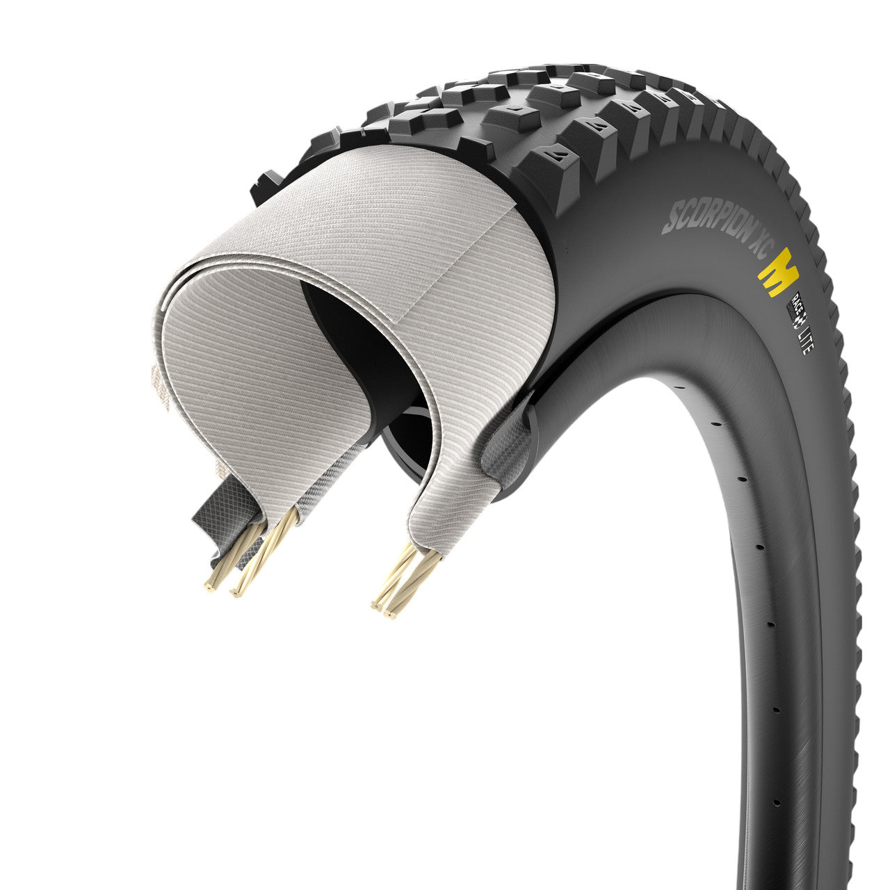 Pneumatico PIRELLI SCORPION RACE XC M 29x2,40 Tubeless Ready Soft Silver