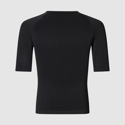 Maglia intima a maniche corte GRIPGRAB PACR SPRING AUTUMN SEAMLESS nera