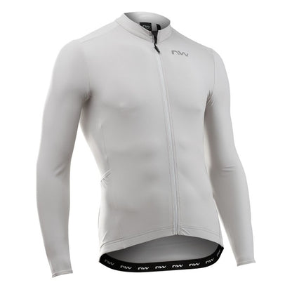 Maillot NORTHWAVE FAHRENHEIT Maniche Lunghe Grigio