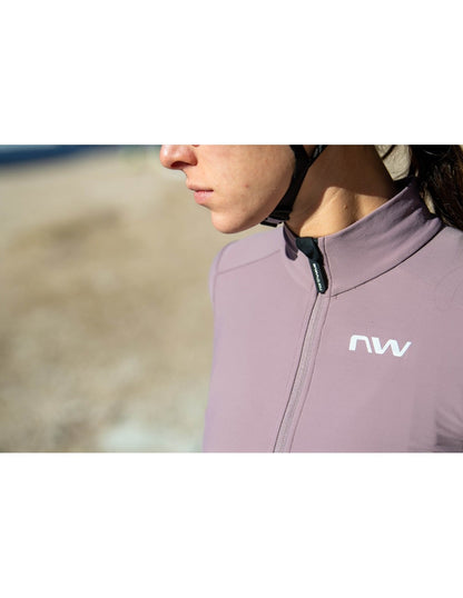 Maglia NORTHWAVE FAHRENHEIT Maniche Lunghe Donna Petra Pink