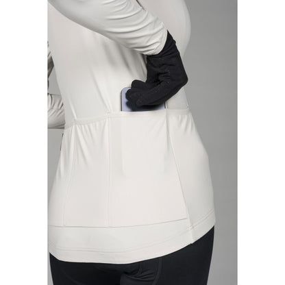 Maglia da donna NORTHWAVE FAHRENHEIT a maniche lunghe grigia