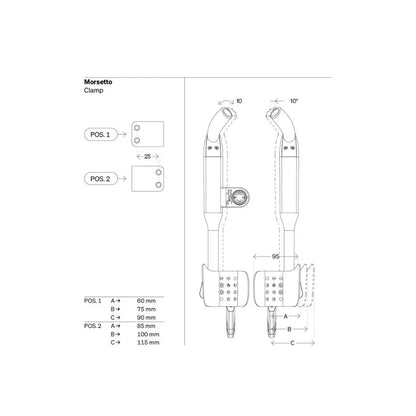 Prolunghe Manubrio DEDA FAST PRO per Blips Sram