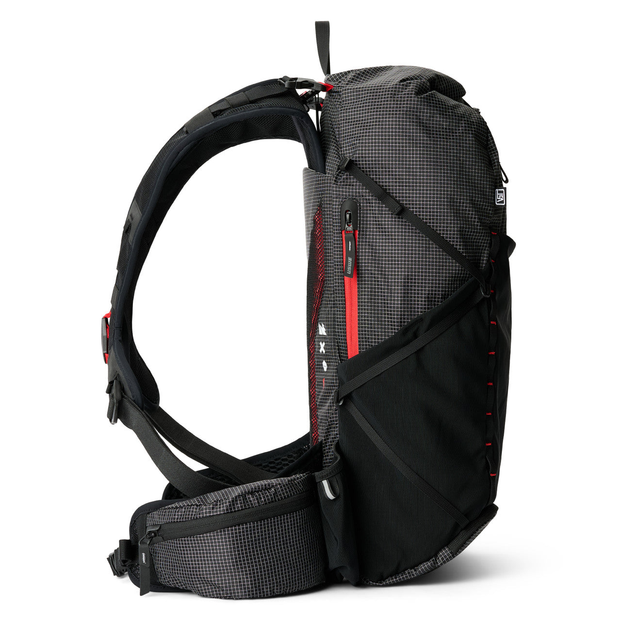 USWE ROLLTOP DAYPACK 18L Zaino nero