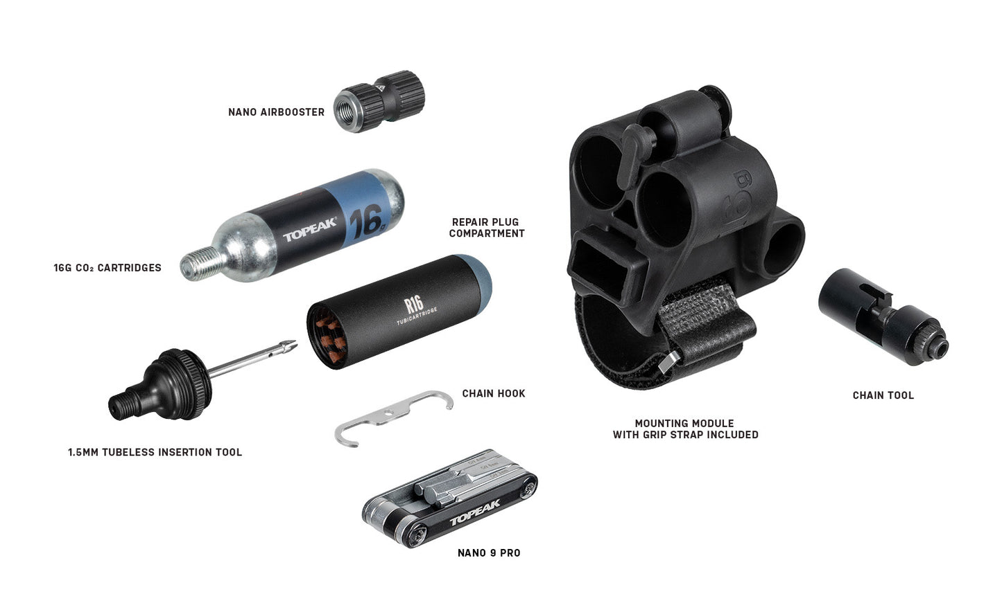 Co2 Attrezzi multipli TOPEAK TUBIMASTER RXT Pro