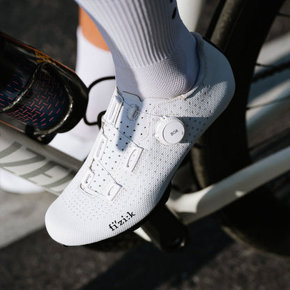 Scarpe da Strada FIZIK TEMPO DECOS CARBON Bianco