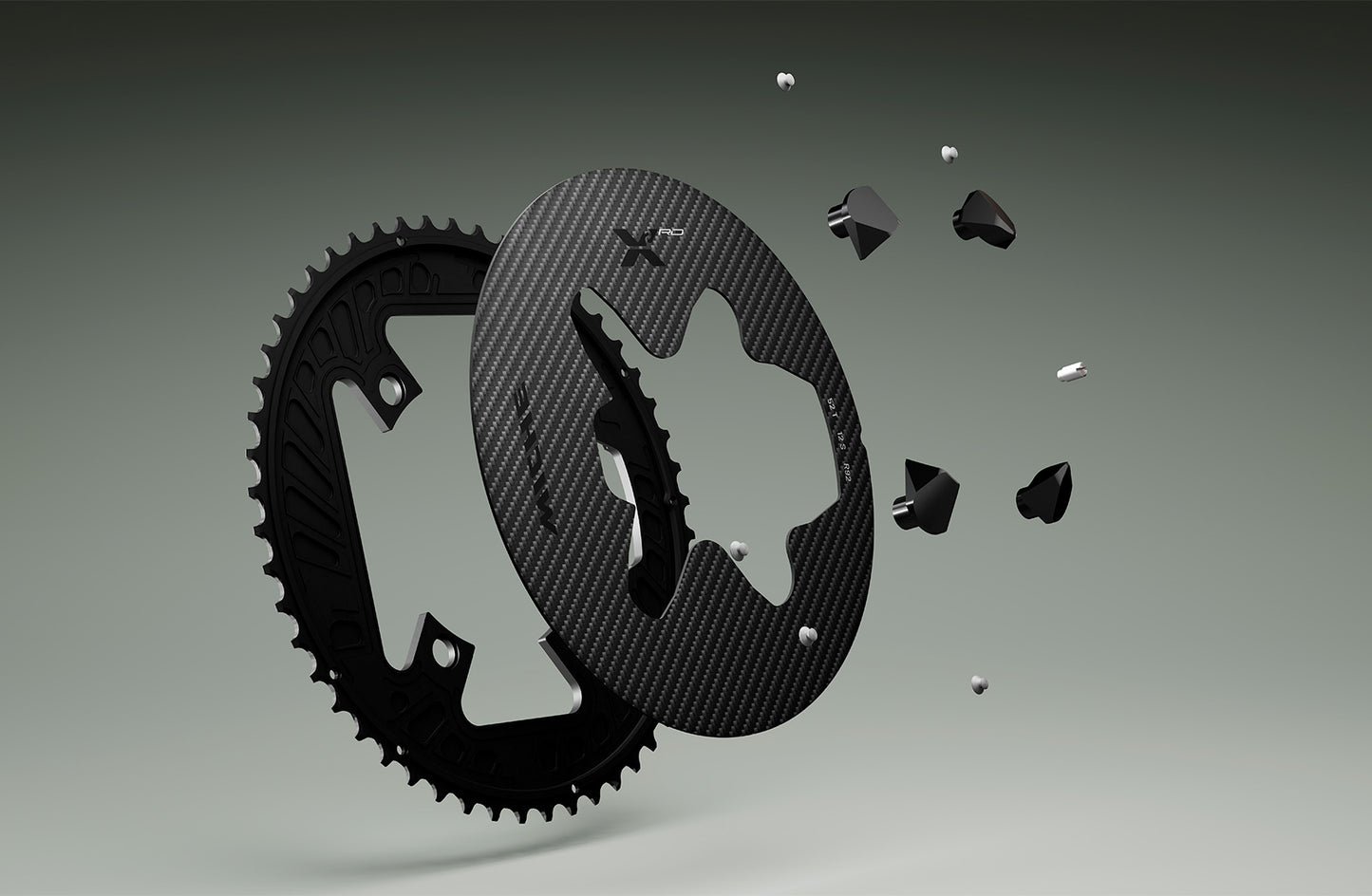 MICHE X2 RD R81 12V Ingranaggio esterno per Shimano R8100 con sensore di potenza