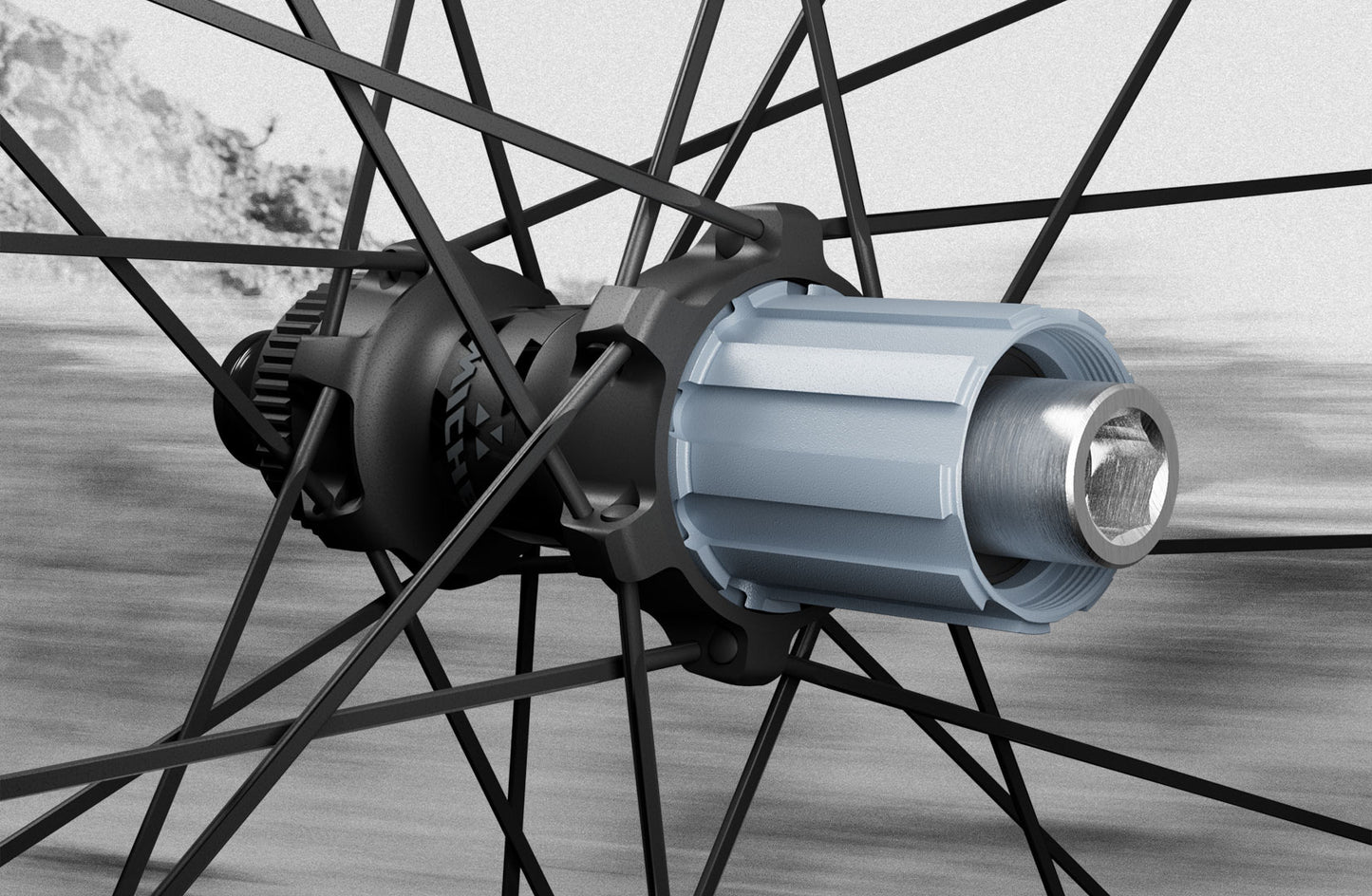 Coppia di ruote MICHE GRAFF AERO 48 Tubeless Ready (bloccaggio centrale)