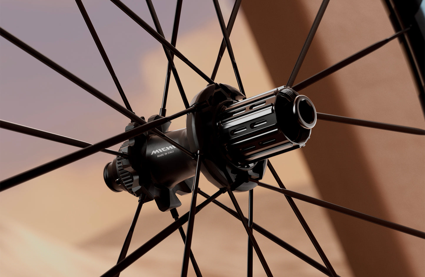 Coppia di ruote MICHE DEVA RD 52 Tubeless Ready (Center Lock) argento