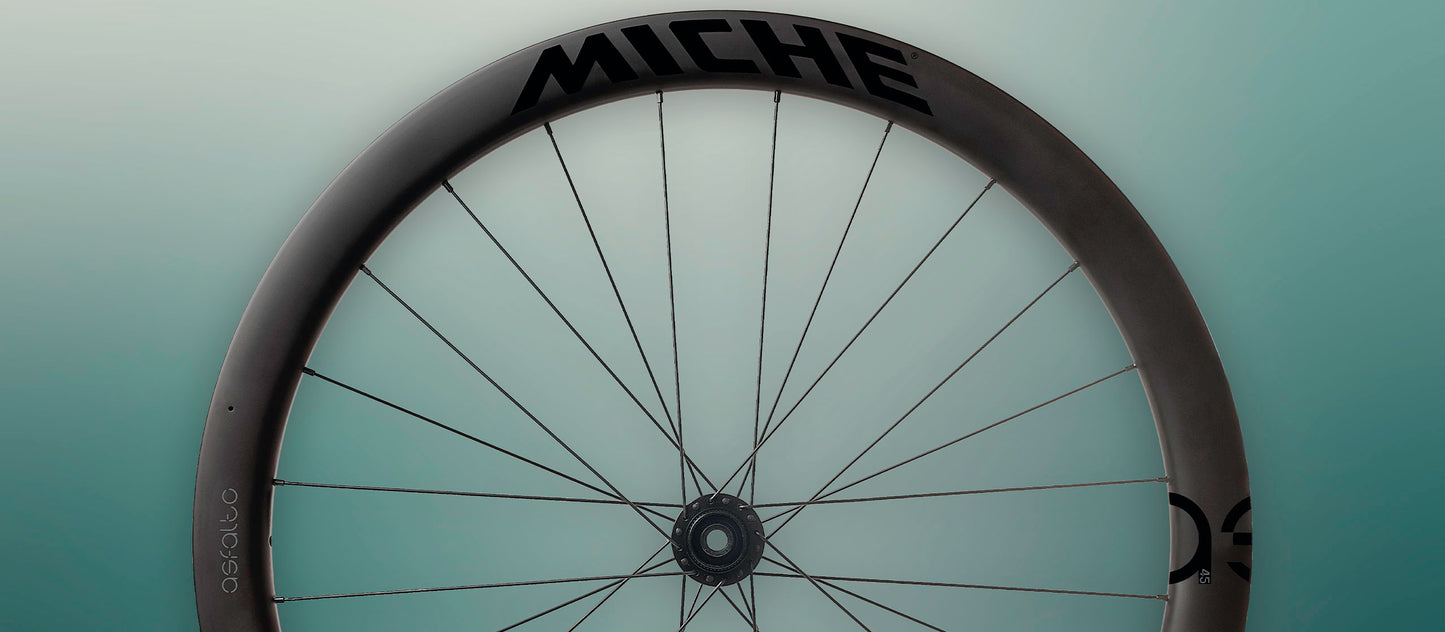 Coppia di ruote MICHE ASFALTO 45 Tubeless Ready (Center Lock)