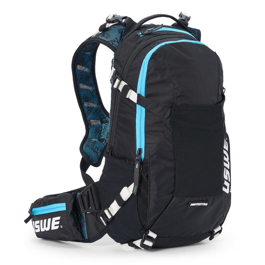 USWE FLOW 16 L Zaino con tracolla integrata nero/blu