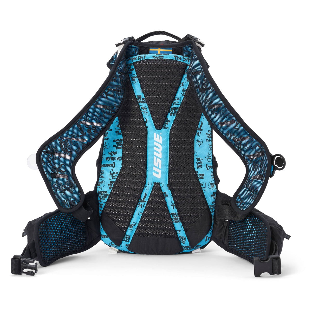 USWE FLOW 16 L Zaino con tracolla integrata nero/blu