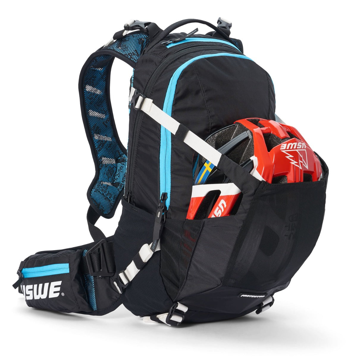 USWE FLOW 16 L Zaino con tracolla integrata nero/blu