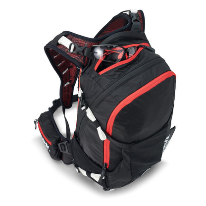 Zaino con Dorsale Integrata USWE FLOW 16 L Nero/Rosso