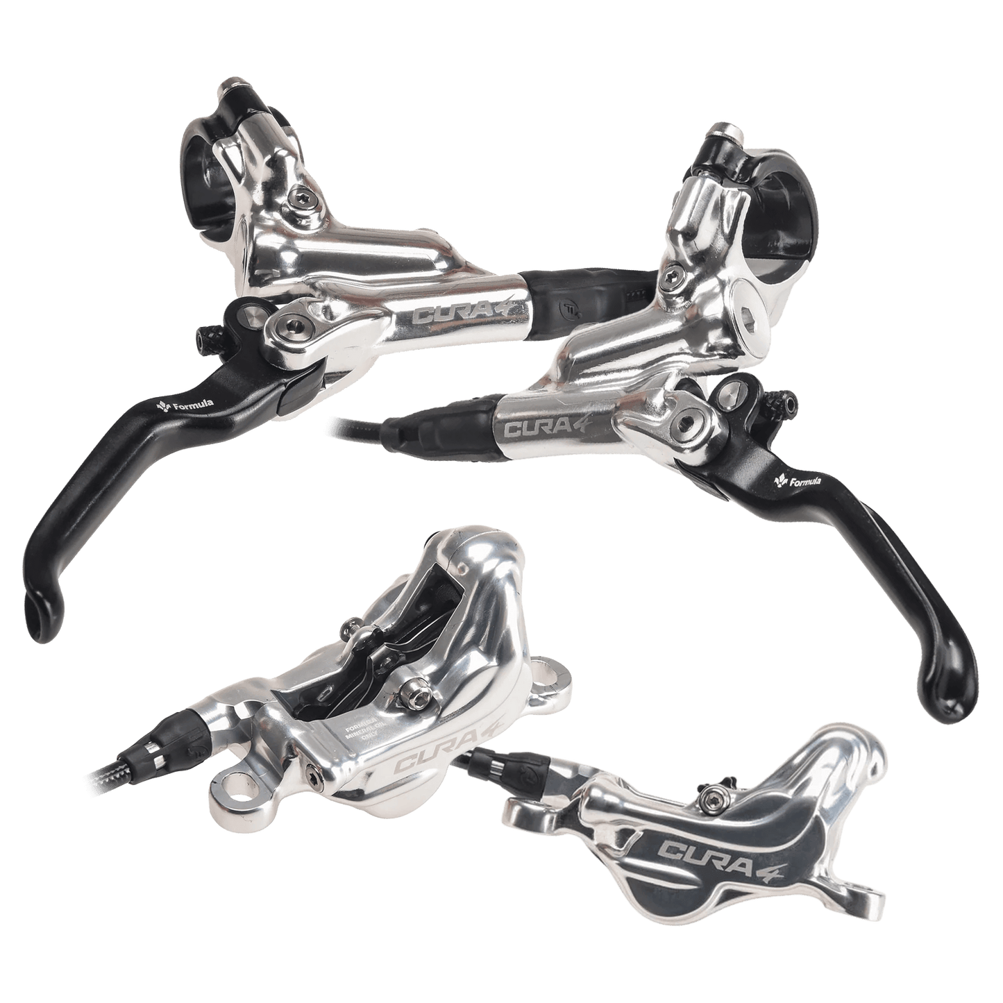 Coppia di freni in Argento Formula CURA 4
