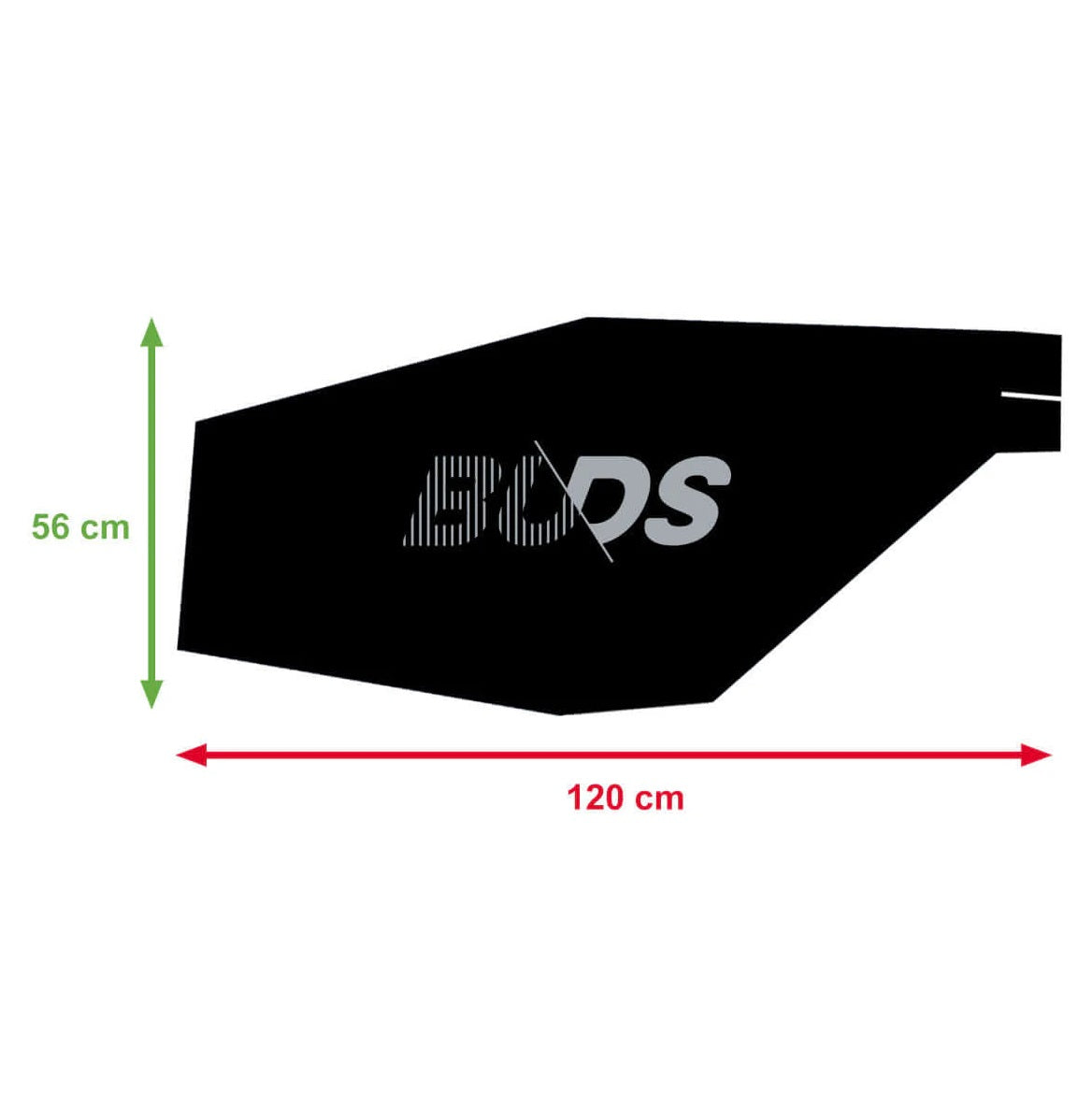 BUDS FRAME PROTECT MAXI Copertura protettiva completa per telaio bici da strada/MTB nera