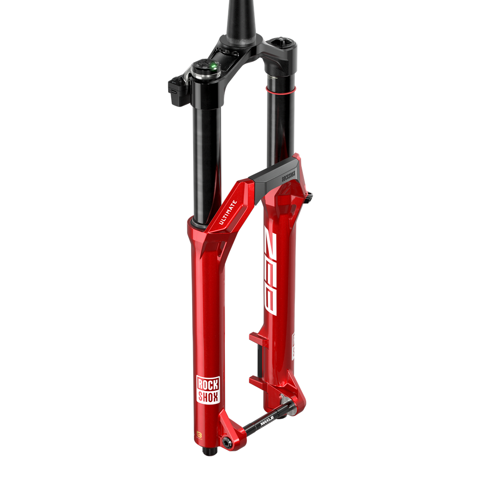 ROCKSHOX ZEB ULTIMATE CHARGER 3.2 RC2 FLIGHT ATTENDANT 29" Forcella Axle 15x110mm Boost Red