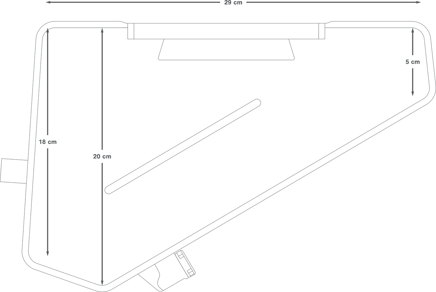 Sacchetto per acqua Frame APIDURA FRAME PACK HYDRATATION BLADDER 3 L