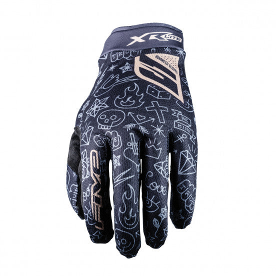 Guanti FIVE XR-LITE TATTOO Nero/Oro