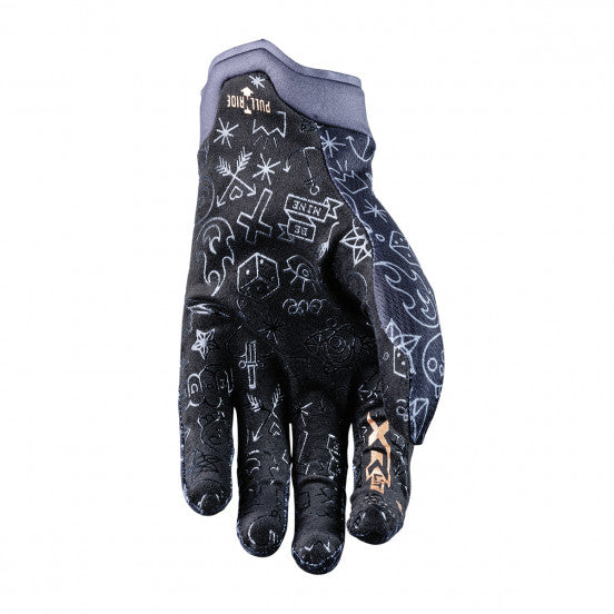 Guanti FIVE XR-LITE TATTOO Nero/Oro