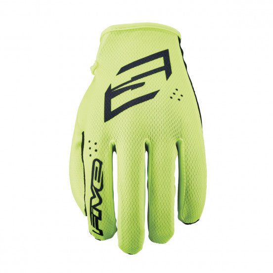 Guanti FIVE XR-RIDE Split Nero/Giallo Fluo