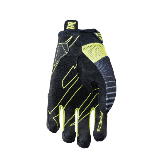 Guanti FIVE BMX RACE Junior giallo fluo