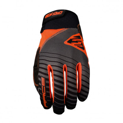 Guanti FIVE BMX RACE Grigio/Arancione