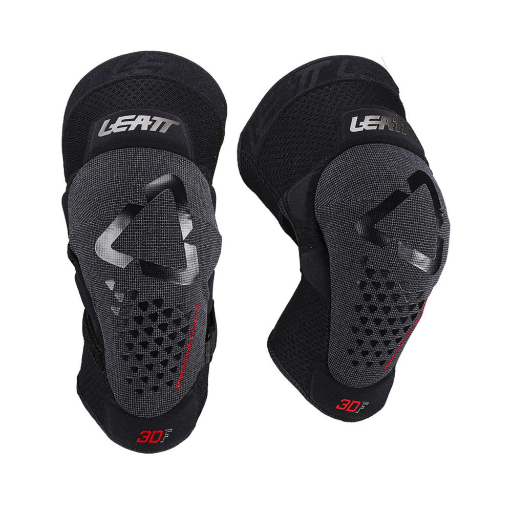 LEATT 3DF 5.0 EVO ginocchiere Nero