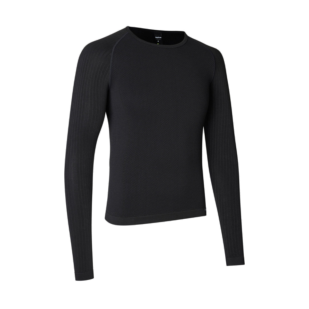 Maglia intima a maniche lunghe GRIPGRAB PACR SPRING AUTUMN SEAMLESS nera