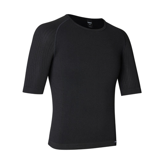 Maglia intima a maniche corte GRIPGRAB PACR SPRING AUTUMN SEAMLESS nera