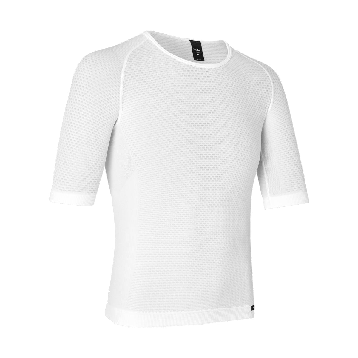 Maglia intima a maniche corte GRIPGRAB PACR SUMMER SEAMLESS bianca