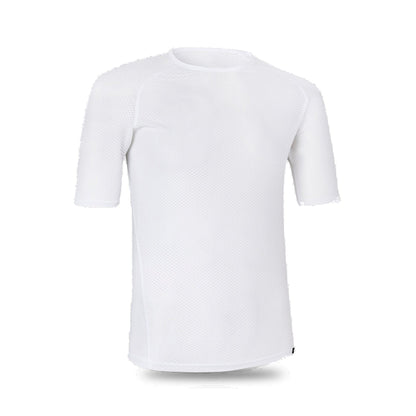 Maglia intima a maniche corte GRIPGRAB IN RETE ULTRALEGGERA bianca