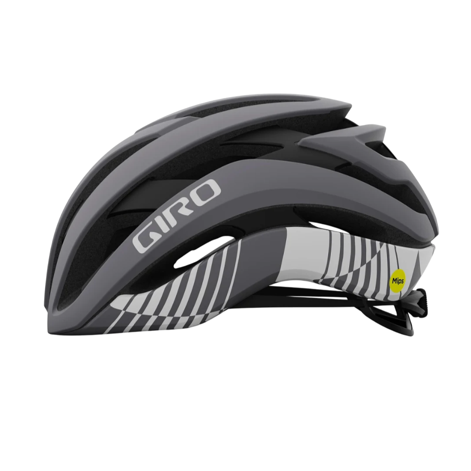 GIRO CIELO Casco da strada MIPS Grigio/Bianco