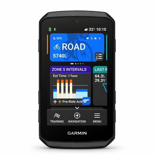 Ciclocomputer GPS GARMIN EDGE 1060 — vista frontale su sfondo bianco