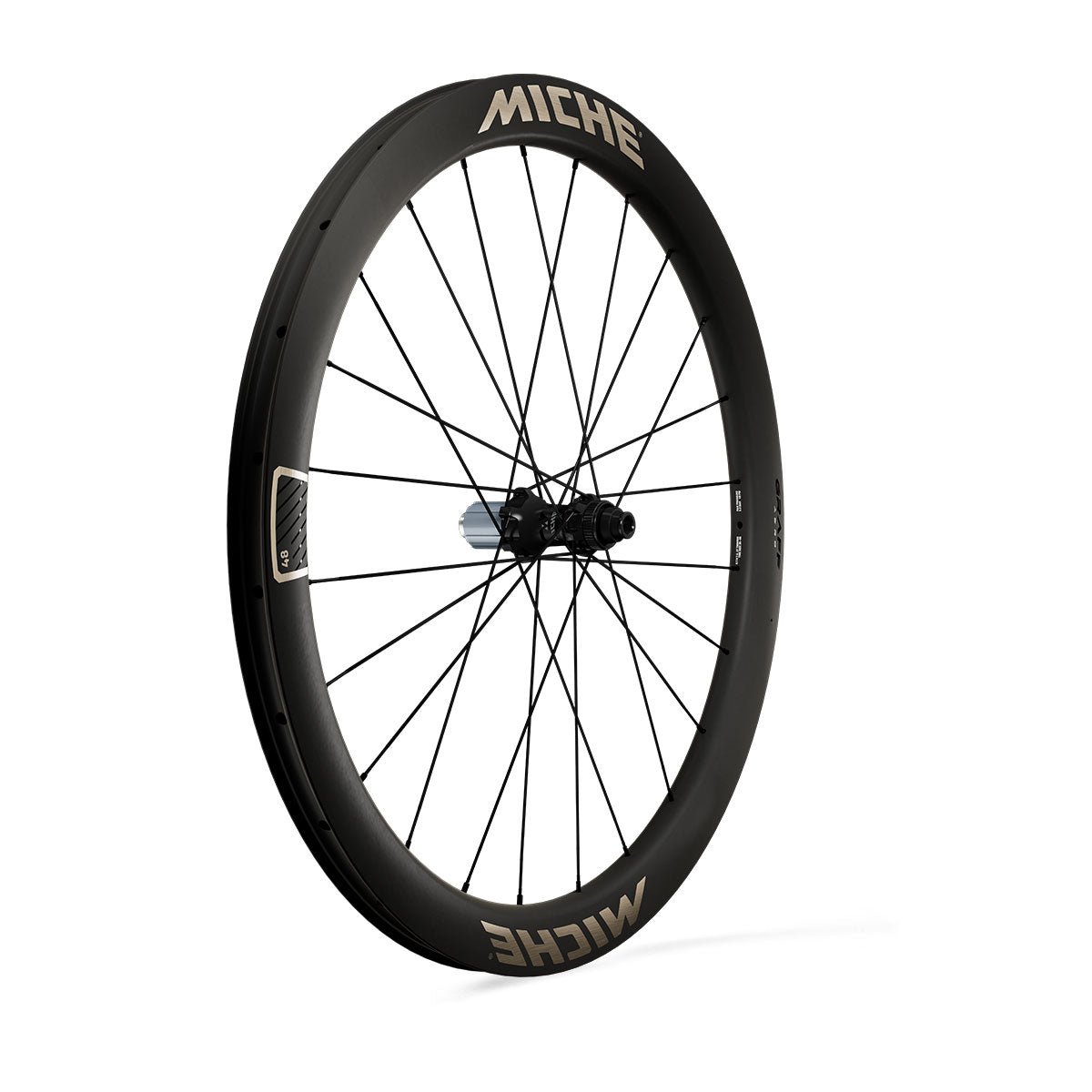 Coppia di ruote MICHE GRAFF AERO 48 Tubeless Ready (bloccaggio centrale)