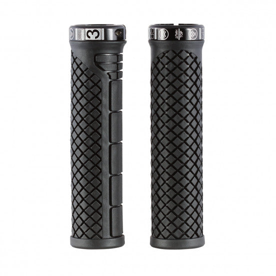 SB3 SHARK Manopole Lock-On 132 mm Nero